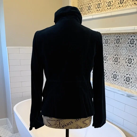 J. Crew Navy Velvet Women's Blazer - Picture 9 of 11